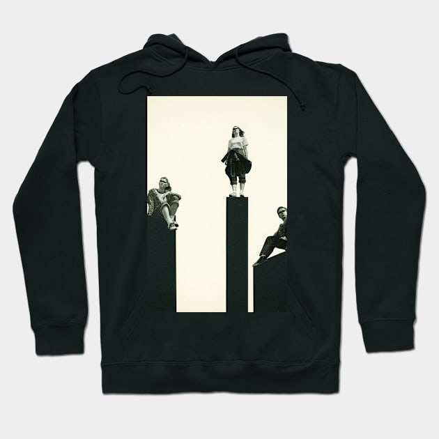 No Man is an Island Hoodie by Cassia